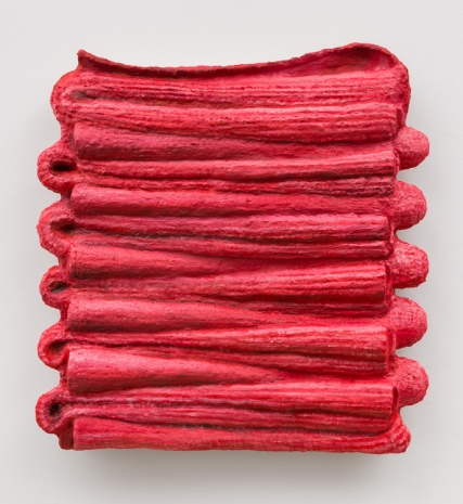 Gina Beavers, Charlton Home ribbed towels, 2024 , Marianne Boesky Gallery