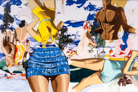 David Salle, New Pastoral 21, 2024 , Gladstone Gallery