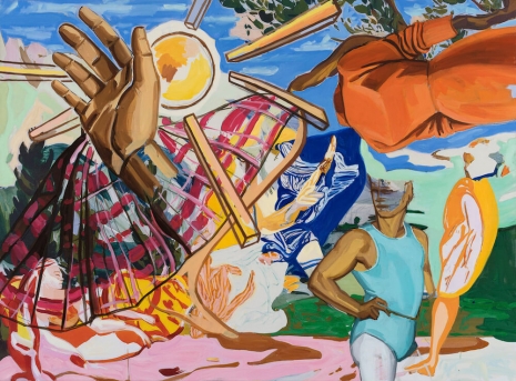 David Salle, New Pastoral, the Acrobat, 2024 , Gladstone Gallery