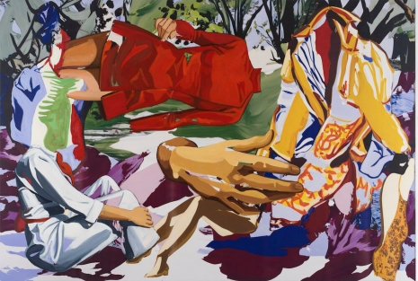 David Salle, New Pastoral, Enchanted Forest, 2024 , Gladstone Gallery