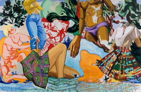 David Salle, New Pastoral 11, 2024 , Gladstone Gallery