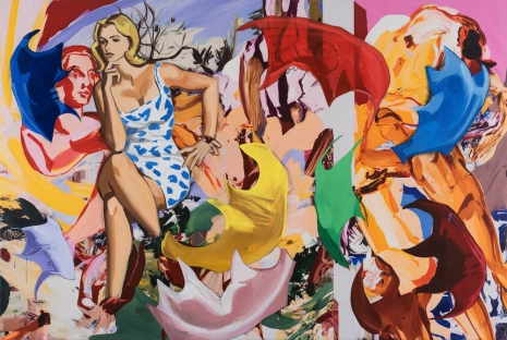 David Salle, New Pastoral, Ballerinas, 2024 , Gladstone Gallery