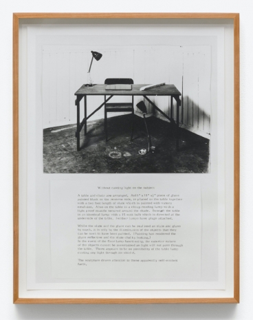 Alison Wilding, Without Casting Light on the Subject, 1975 , Alison Jacques