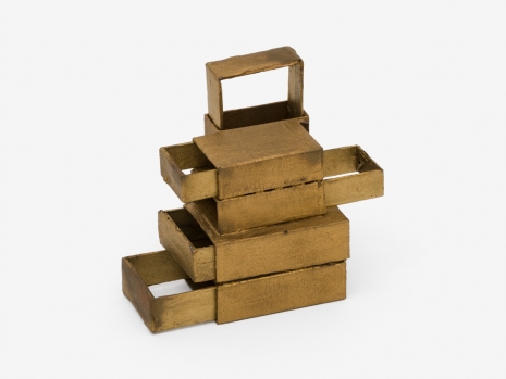 Lygia Clark, Estruturas de Caixa de Fósforos (Dourado) / Matchbox Structure (Gold), 1964 , Alison Jacques