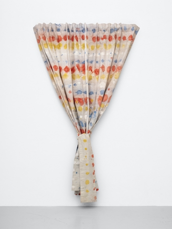 Fredrik Værslev, Untitled (New York Curtain Bang #4), 2024 , Andrew Kreps Gallery