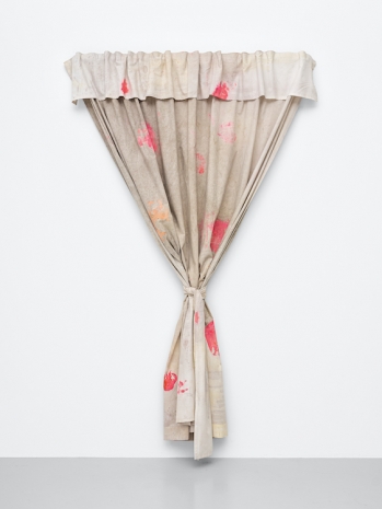 Fredrik Værslev, Untitled (New York Curtain Bang #6), 2024 , Andrew Kreps Gallery