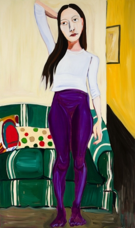 Jenni Hiltunen , Purple Tights, 2024 , Galerie Forsblom