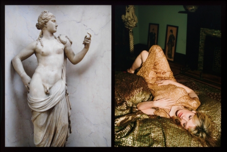 Nan Goldin, Joey with Hermaphrodite, 2024 , Gagosian