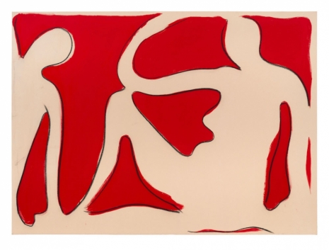 Spencer Sweeney, Repose in Red #2, 2024 , Gagosian