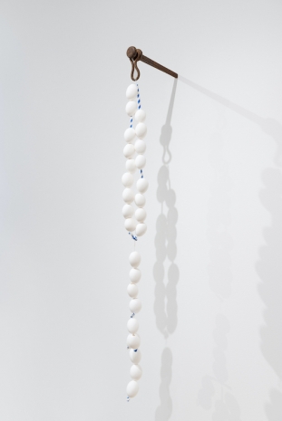 Erik Van Lieshout, Farm Arts object #5 (necklace on nail), 2024 , Anton Kern Gallery