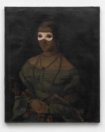 Fabrice Samyn, Pupil's mask, 2013, Sies + Höke Galerie