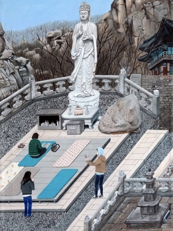 Paige Jiyoung Moon, Korean Temple, 2014 , Steve Turner