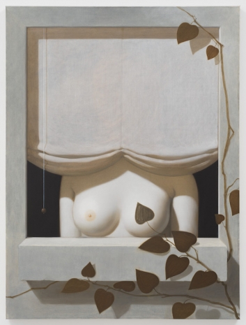 Anna Weyant, Girl in Window, 2024 , Gagosian