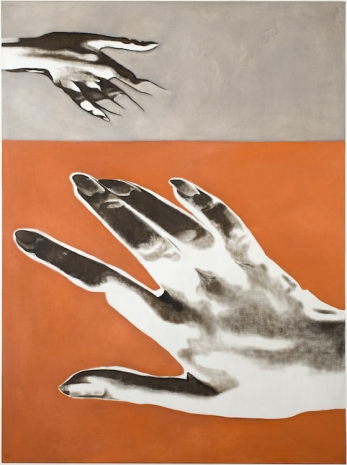 René Luckhardt, Untitled hands, 2014, Galerie Bernd Kugler