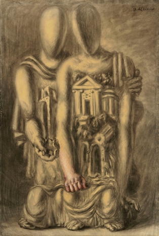 Giorgio de Chirico , Oreste e Pilade, 1928, The Mayor Gallery