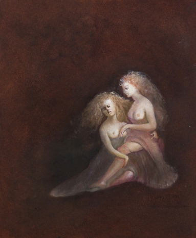 Leonor Fini , Les Damnées, c. 1950s , The Mayor Gallery