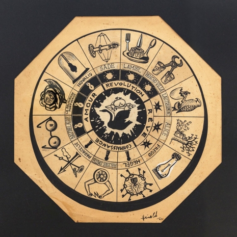 Jacques Hérold , La Roue du Tarot, 1942 , The Mayor Gallery