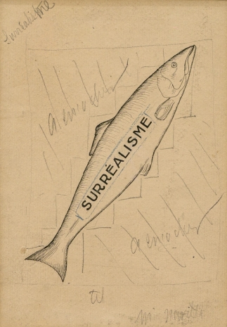 Pierre Naville, Poisson Surréaliste, 1924 , The Mayor Gallery