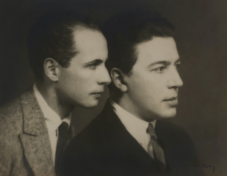 Man Ray, Untitled (Portrait of Breton and Aragon), c. 1924 , The Mayor Gallery