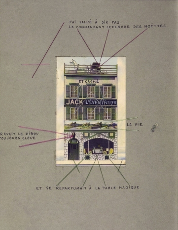 André Breton, Jack l'eventreur (Jack the Ripper), c.1930s , The Mayor Gallery