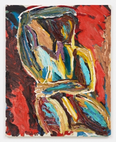 Karel Appel, Nude no. 24, 1995 , Slewe Gallery