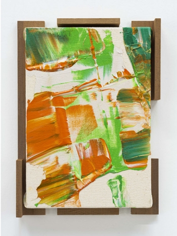 Kenjiro Okazaki, Take Her Sash, a Girdle of Green and Gold Silk / Þaȝ I Hade Noȝt of Yourz, Ȝet Schulde Ȝe Haue of Myn, 2024 , galerie frank elbaz