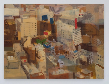 Yu Nishimura, cityscape, 2024 , Sadie Coles HQ