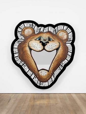 Jordan Wolfson, Mirror and Bear, 2024 , Sadie Coles HQ