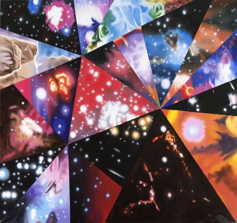 James Rosenquist, Super Mega Universes, 2012, Perrotin