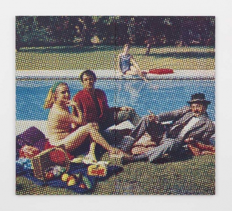 Alain Jacquet, Le Déjeuner sur l’herbe, 1964, Perrotin