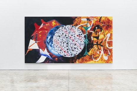 James Rosenquist, Imagine an Apple Eaten, 1990, Perrotin