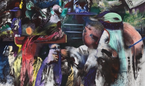 Ali Banisadr, The Land of Miracles (detail), , Perrotin