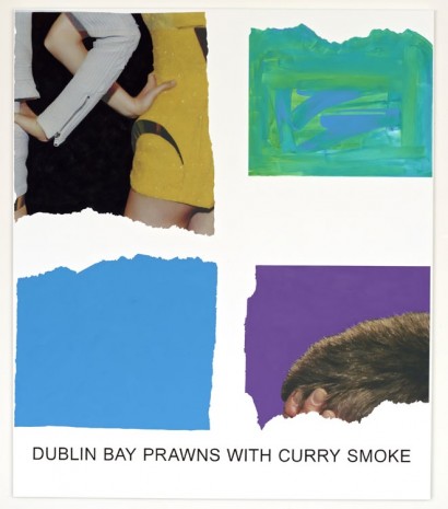 John Baldessari, Morsels And Snippets: Dublin Bay Prawns With Curry Smoke, 2013, Mai 36 Galerie