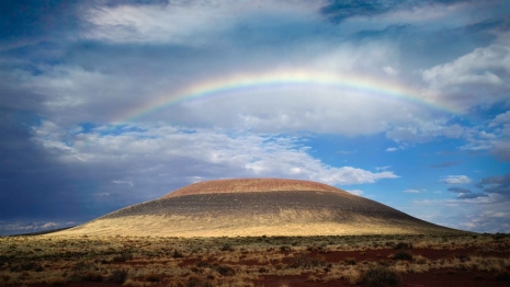 James Turrell, Rainbow over Roden Crater, , Gagosian