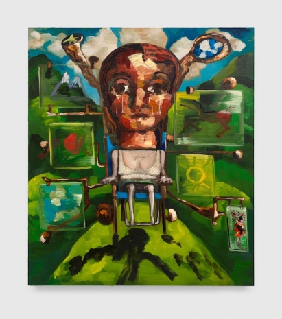 Dana Schutz, Glory, 2024, David Zwirner