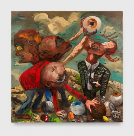 Dana Schutz, The Optometrists, 2024, David Zwirner