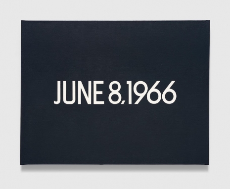 On Kawara, , , David Zwirner