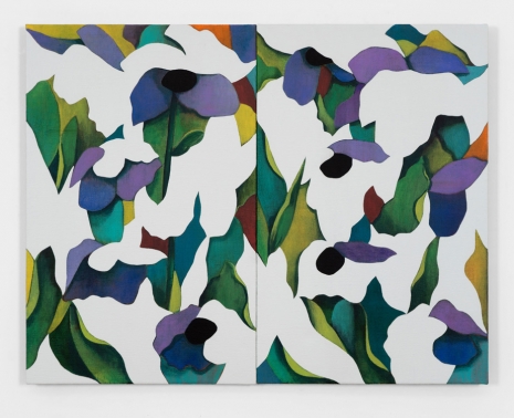 Ryan Mrozowski , Untitled (Split Painting), 2024 , Galerie Nordenhake