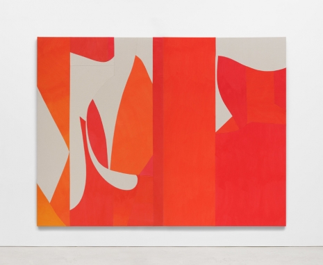 Sarah Crowner , Untitled (Hot Light), 2023-24 , Galerie Nordenhake