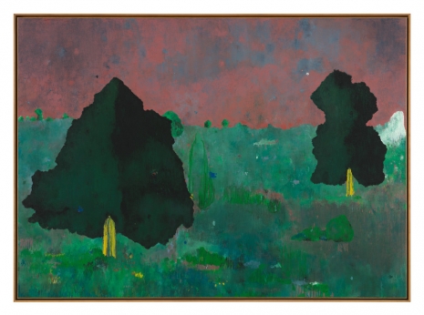 Harold Ancart, Deux Arbres, 2024 , Gagosian