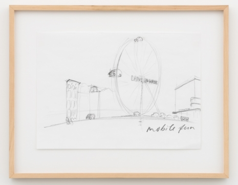 John Körmeling, Drive-In Wheel, Mobile Fun, 1999 , KETELEER GALLERY