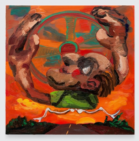 Dana Schutz, Driver, 2024, David Zwirner