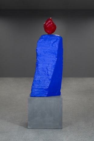 Ugo Rondinone, red blue nun, 2024 , Mennour