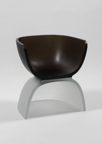 Marc Newson , Charcoal Glass Chair, 2017 , Gagosian