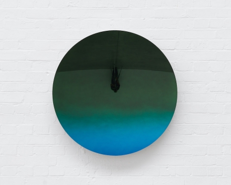 Anish Kapoor , Organic Green and Black to Oriental Blue, 2023 , Regen Projects