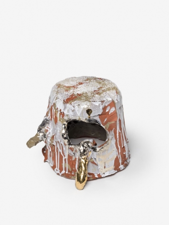 Jonathan Meese , HECTOR'S HELMET (ZIRKULATION), 2021 , Tim Van Laere Gallery