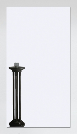 Michelangelo Pistoletto , Piedistallo a sinistra, 1979, Cardi Gallery