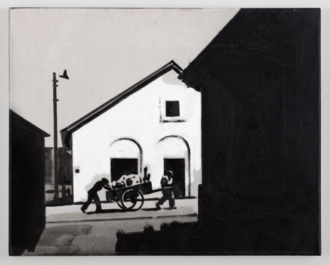 Wilhelm Sasnal , Untitled (Ghetto in Tarnów), 2021 , Anton Kern Gallery