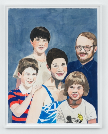 Jonas Wood , My Sears Family Portrait, 2011 , Anton Kern Gallery