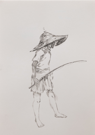 Valentin Rilliet, Untitled (Fisherman), 2024 , Galerie Peter Kilchmann